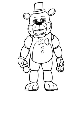 Раскраски Фредди фазбер раскраски