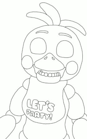 ФНАФ 2 Бонни для срисовки