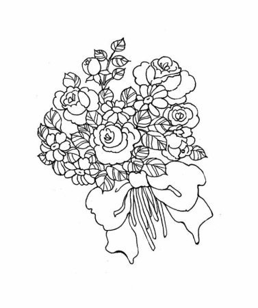 Букет контур