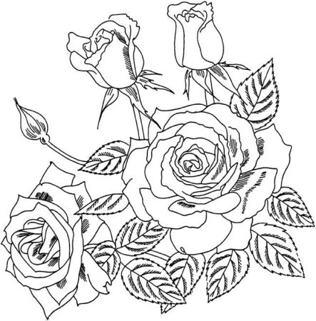 Трафареты цветов для батика