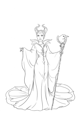 Тень Maleficent