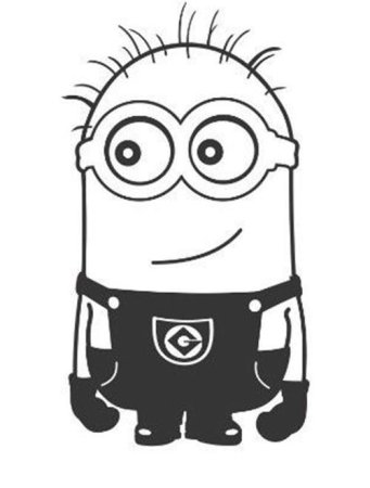 Раскраска Миньоны