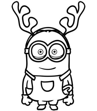 Раскраска Миньоны