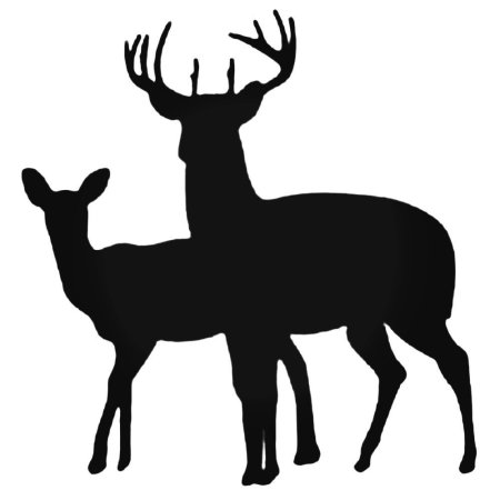Очертание оленя