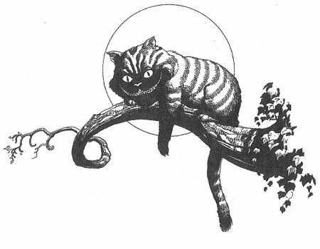 Тим Бартон Чеширский кот