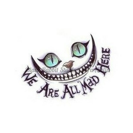 Улыбка Чеширского кота эскиз