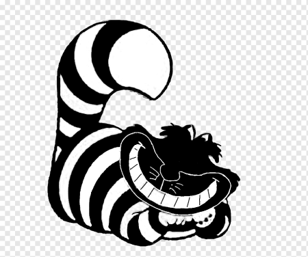 Алиса в стране чудес Чеширский кот вектор