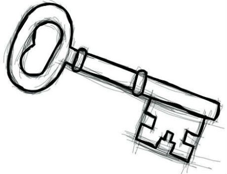 Ключ раскраска