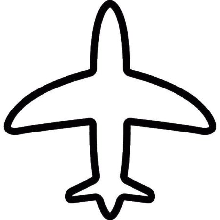 Самолет контур