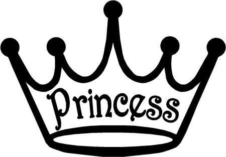 Корона с надписью