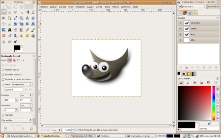 Gimp изображение