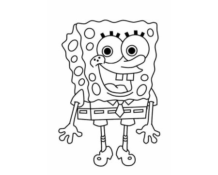 Губка Боб картинки для печати