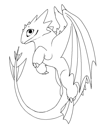 Контуры драконов