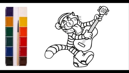 Раскраска "в Простоквашино"