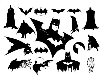 Силуэт Бэтмена