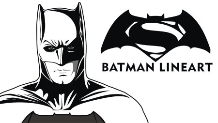 Бэтмен лицо вектор