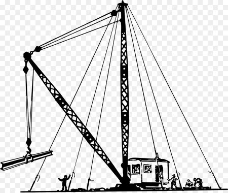 Кран строительный
