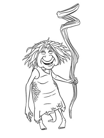 Кикимора Болотная рисунок