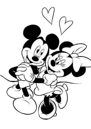 Микки Маус и Минни Маус
