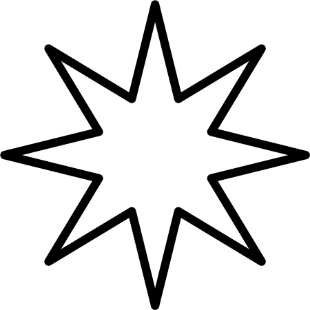8ми угольная звезда
