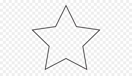 Звезда контур