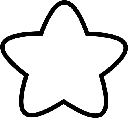 Звезда с закругленными краями