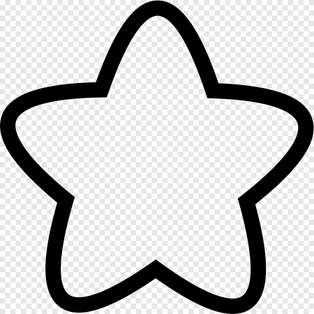 Звездочка контур