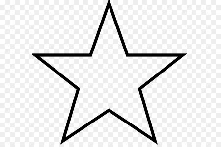 Звезда контур