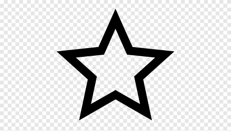 Звезда контур