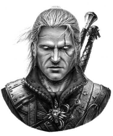 Ведьмак 2 Геральт арт