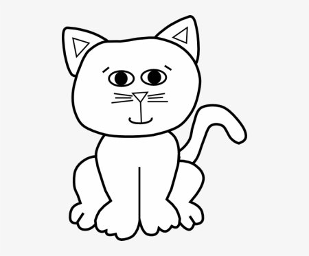 Контур кошки