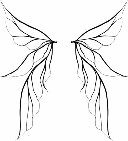 Крылья феи референс