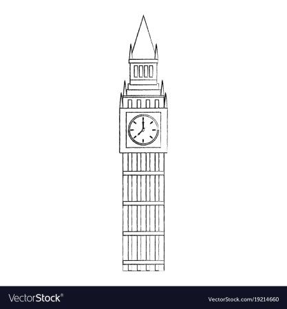 Биг Бен контур