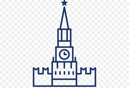 Кремль контур