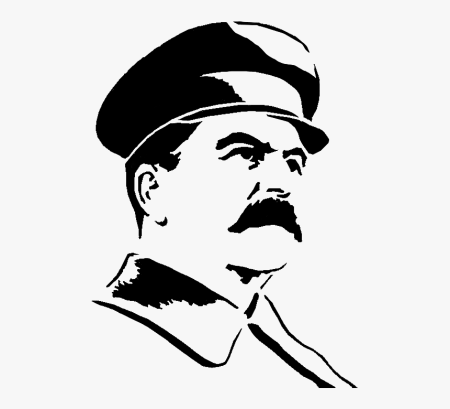 Иосиф Сталин силуэт