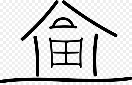 Графическое изображение домика