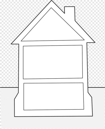 Домик контур