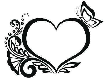 Сердечко эскиз