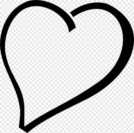 Сердце очертание