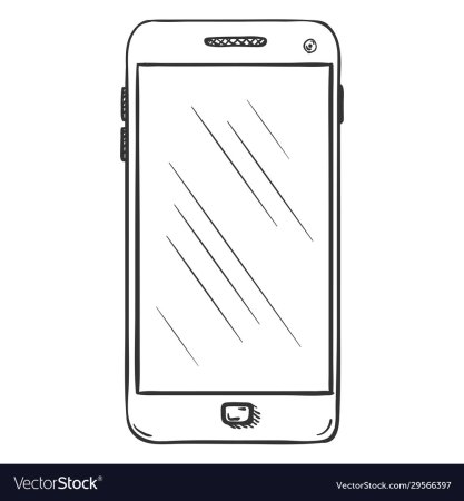 Смартфон карандашом