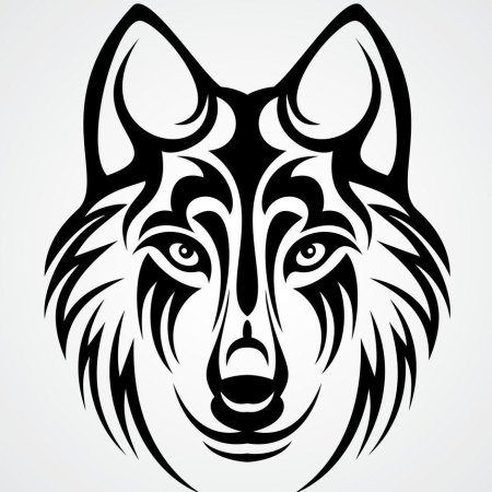 Волк вектор