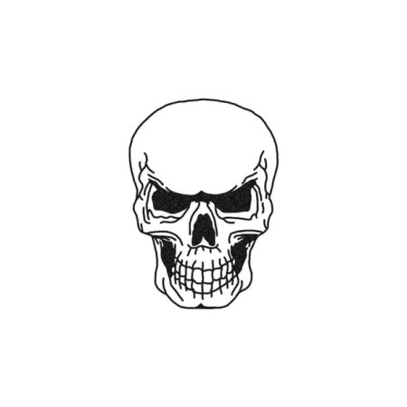 Череп рисунок