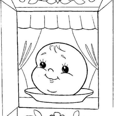 Сказки-раскраски. Колобок