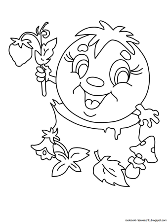 Раскраска герои сказок