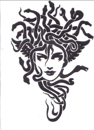 Медуза Горгона вектор