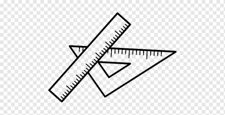 Линейка и карандаш раскраска