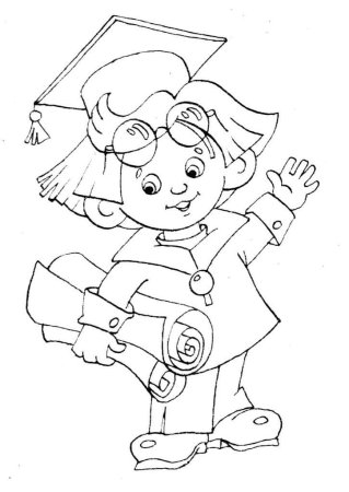 Незнайка рисунок раскраска