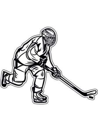 Наклейки хоккей