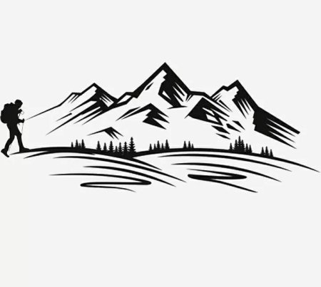 Горы вектор