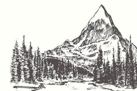 Горы Графика